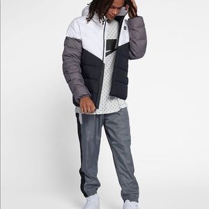 Nike feather down bubble jacket